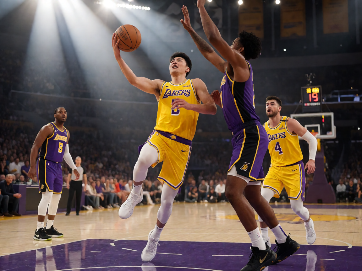 星空电竞体育资讯——NBA季后赛激烈对抗，球员突破上篮